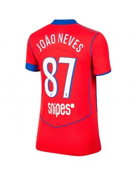 Paris Saint-Germain Joao Neves #87 Replika Tredje Kläder Dam 2025-26 Kortärmad
